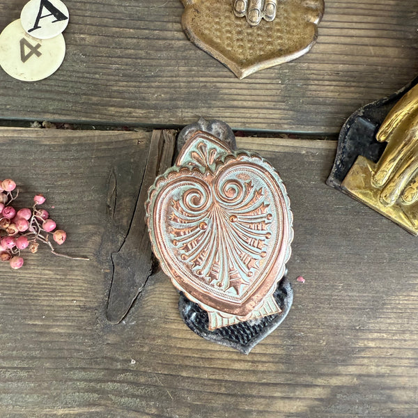 Antique Brass Hand Paper Clips