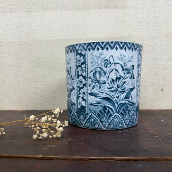 Antique Transfer Floral Cup