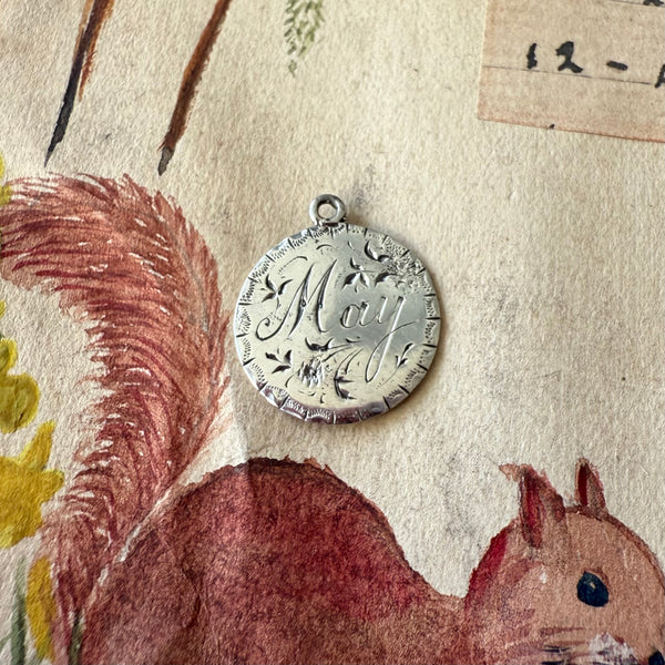 Victorian May Love Token Charm