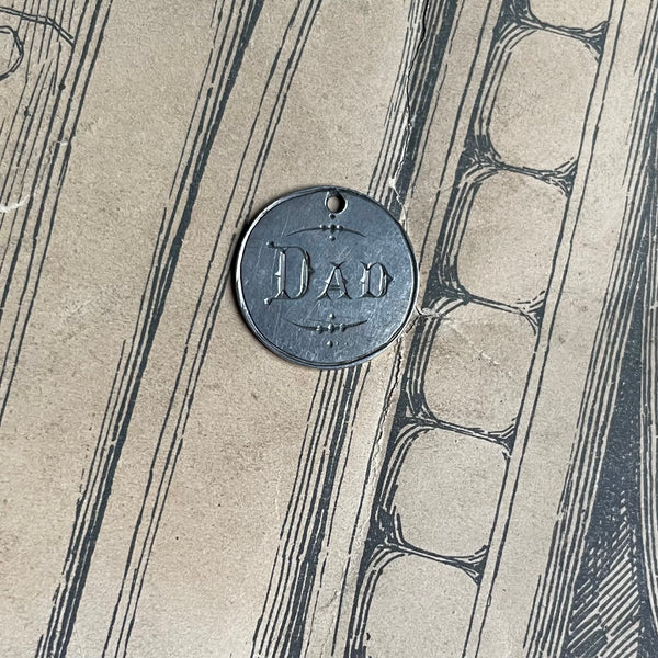 Dad Love Token Charm