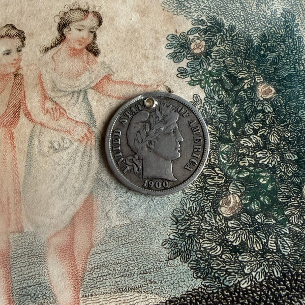 Victorian Doc Love Token Charm