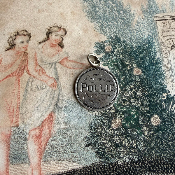Victorian Pollie Love Token Charm