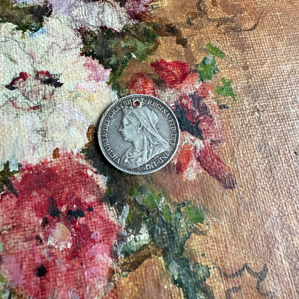 Victorian George Love Token Charm