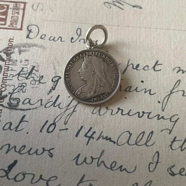 Victorian Gerty Love Token Charm
