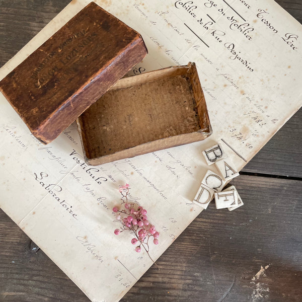 Antique Advertising Box