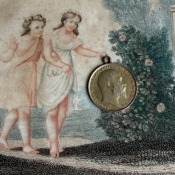 Victorian John Love Token Charm