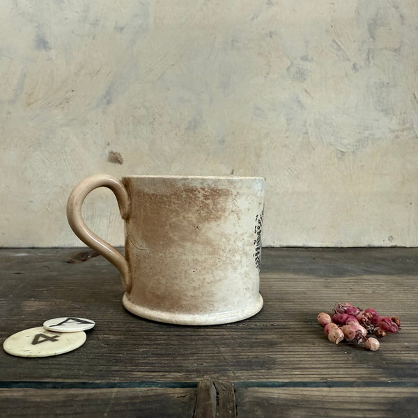 Staffordshire Antique 'A Grandfathers Gift' Mug