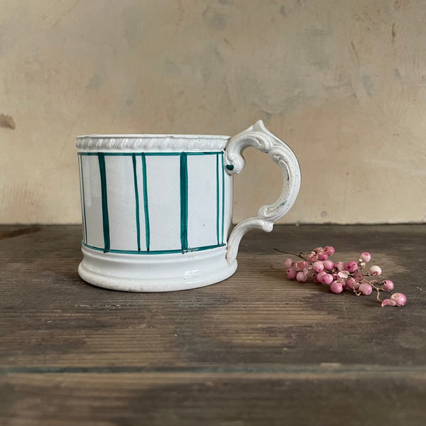 Antique Drum Lined Victorian Mug