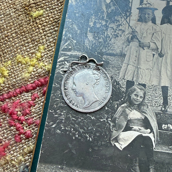 Victorian Lords Prayer Love Token Charm