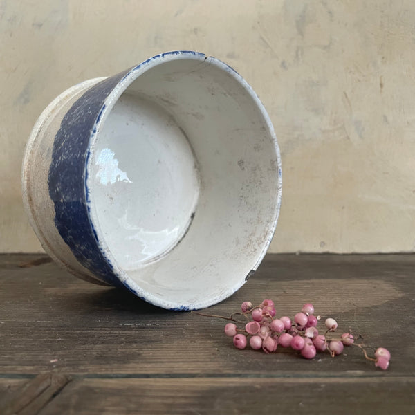 Antique Blue Dish