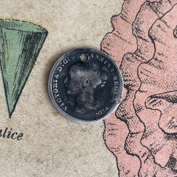 Victorian Polly Love Token Charm