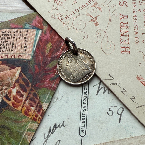 Victorian Edith Love Token Charm