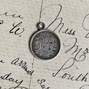 Victorian J.L Love Token Charm