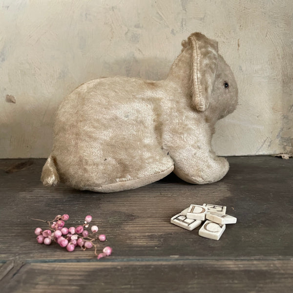 Antique Straw Rabbit