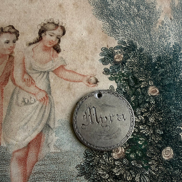 Victorian Myra Love Token Charm