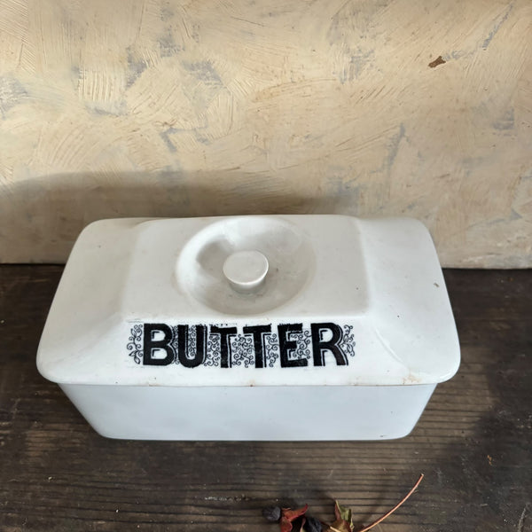 Antique Victorian Butter Dish