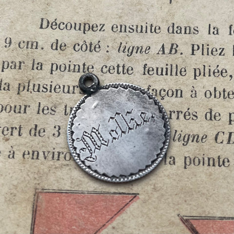 Victorian Mollie Love Token Charm
