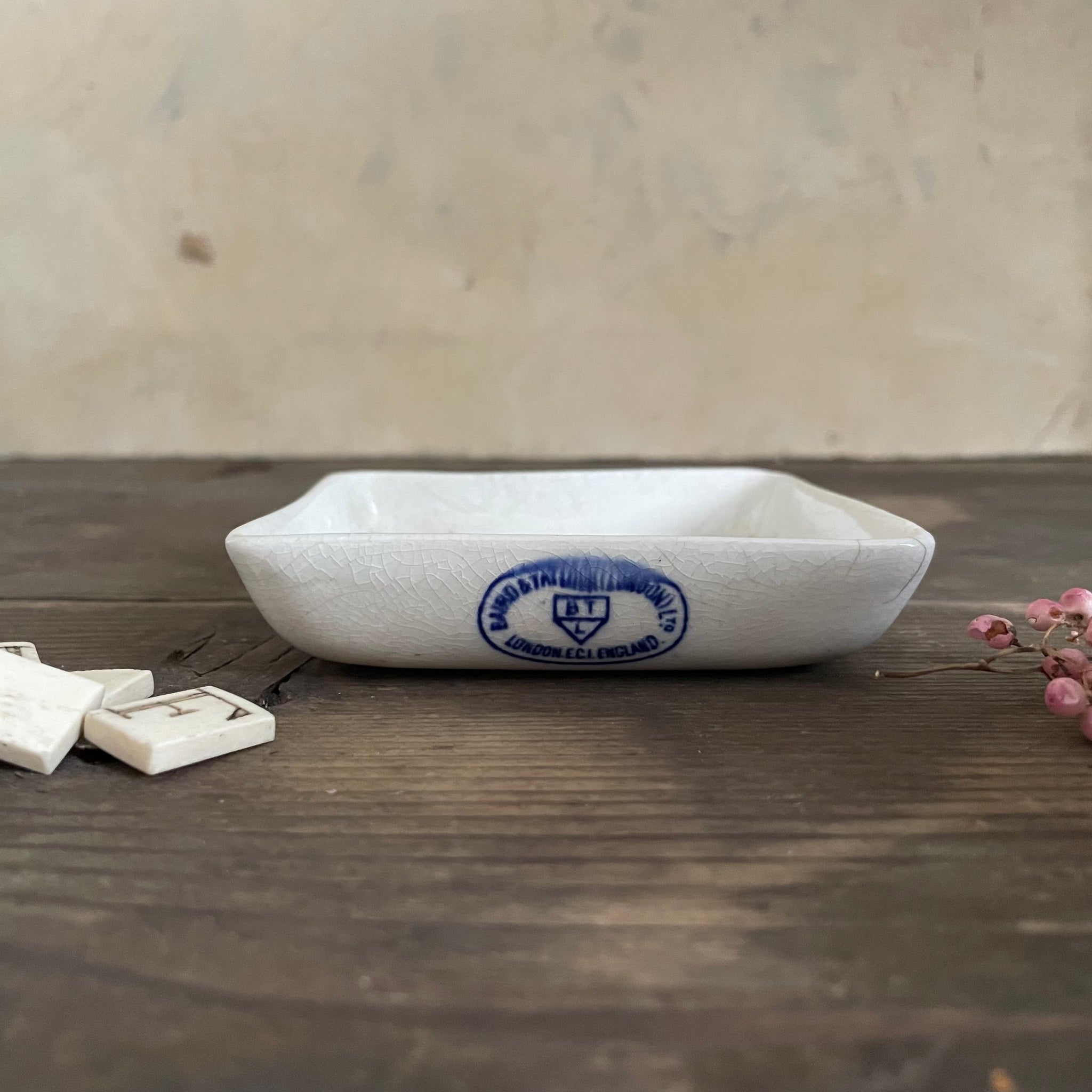 Antique London Dish