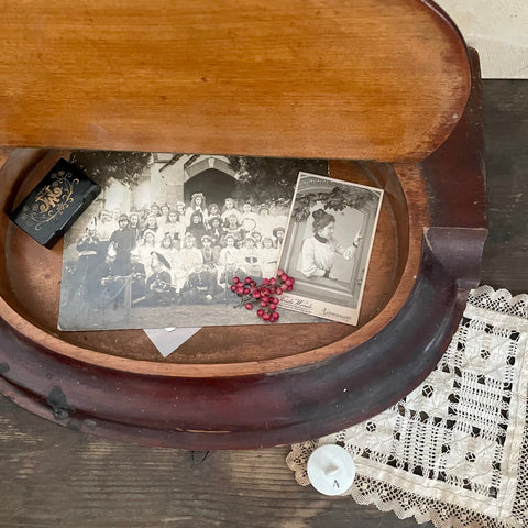 Antique Wooden Desk Top