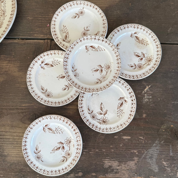 Antique Floral Childs Tea Set