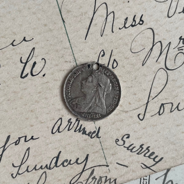 Victorian Katie Love Token Charm