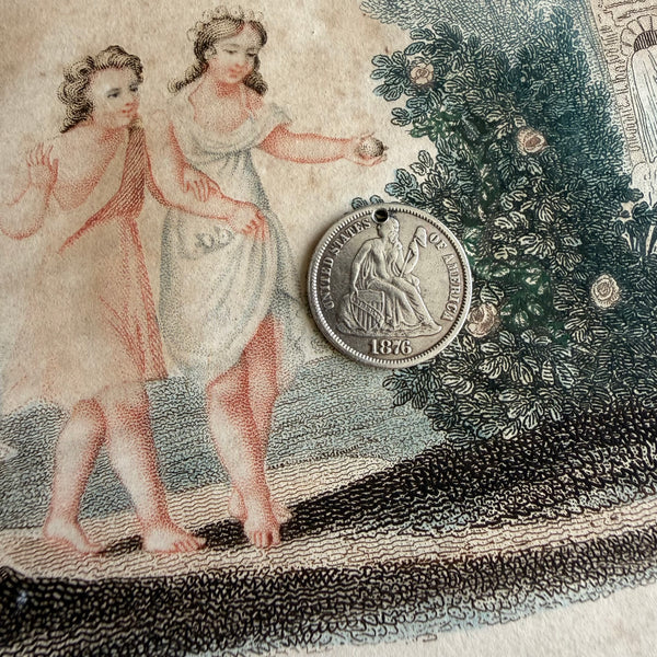 Victorian HNG Love Token Charm