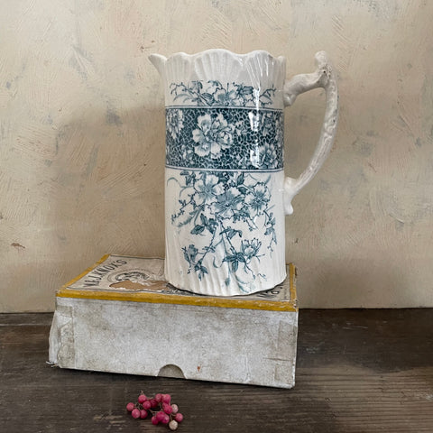 Antique Blue Transfer Jug