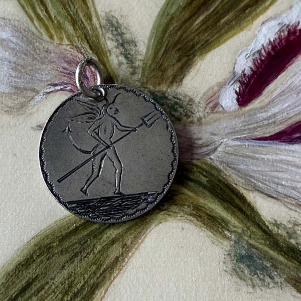 Victorian The Devil / Mabel Love Token