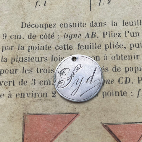 Victorian Syd Love Token Charm