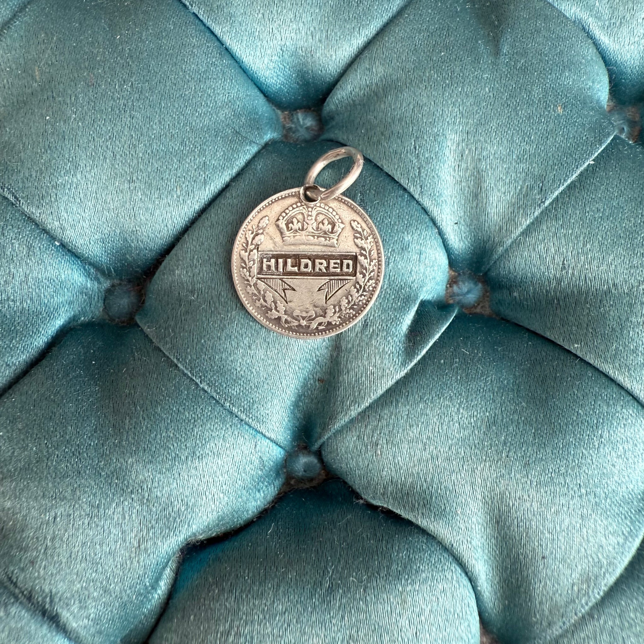 Victorian Hildred Love Token Charm