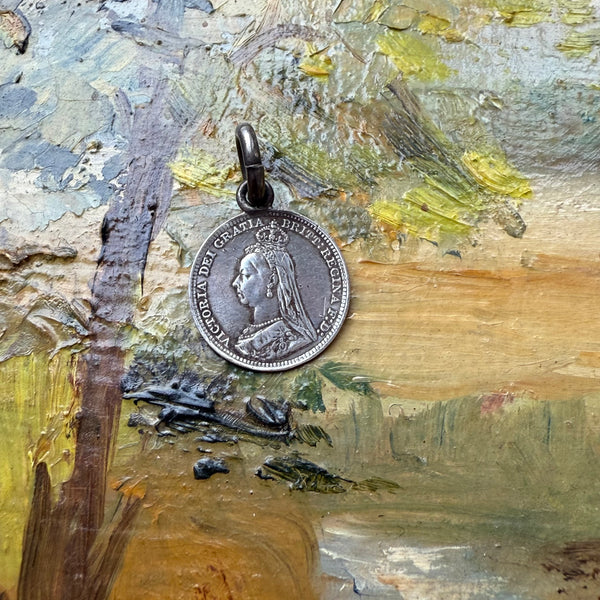 Victorian JPR Love Token Charm
