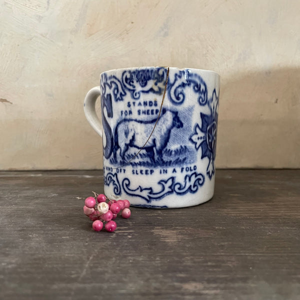 Antique Victorian Childs Mug