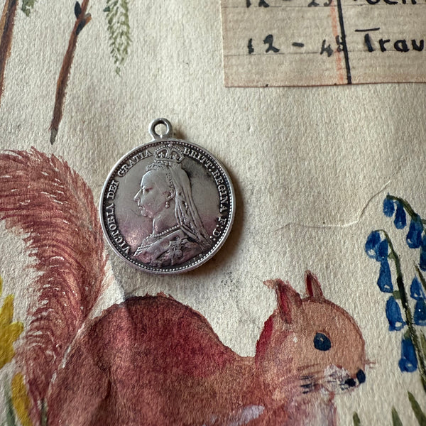 Victorian WH/HW Love Token Charm