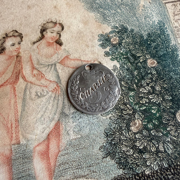 Victorian Charlie Love Token Charm