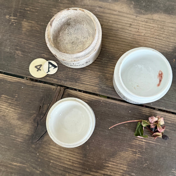 Victorian Chemist Pots