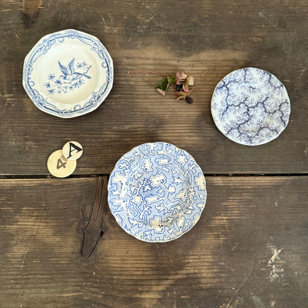 Antique Blue Transfer Plates
