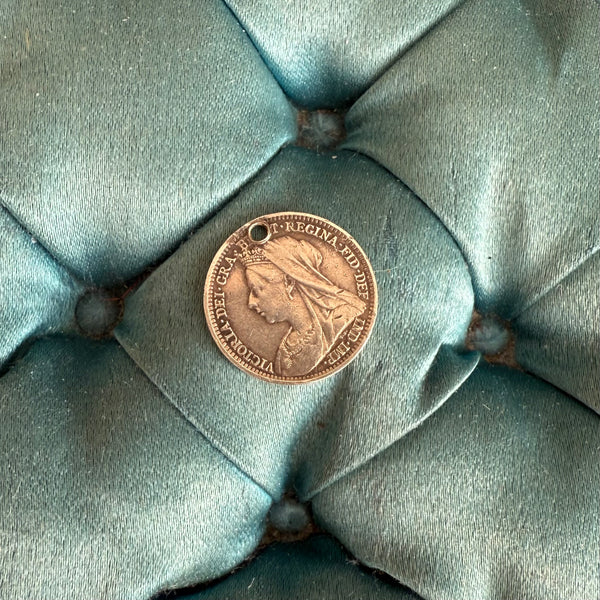 Victorian Allan Love Token Charm