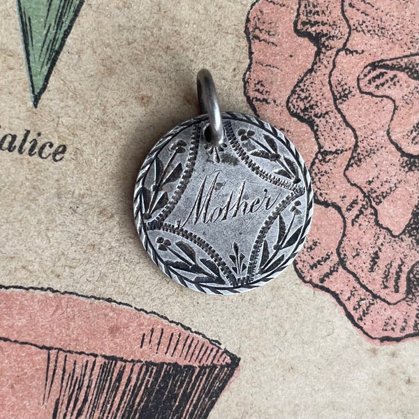 Victorian Mother Love Token Charm