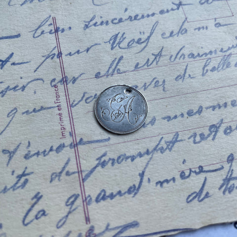 Victorian GA Love Token Charm