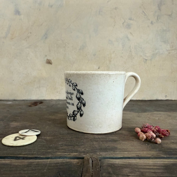Staffordshire Antique Learn Cup