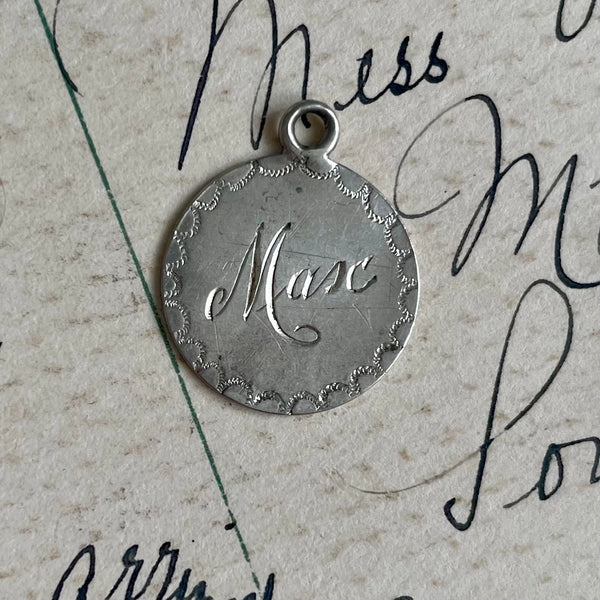 Victorian Max Love Token Charm