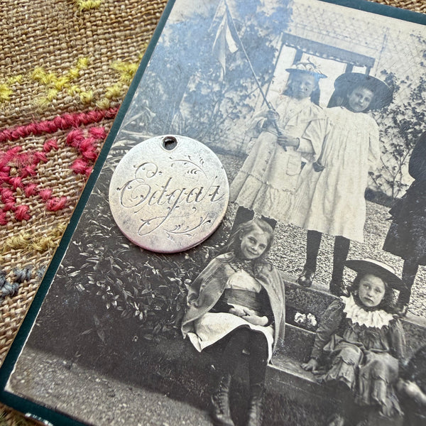 Victorian Edgar Love Token Charm