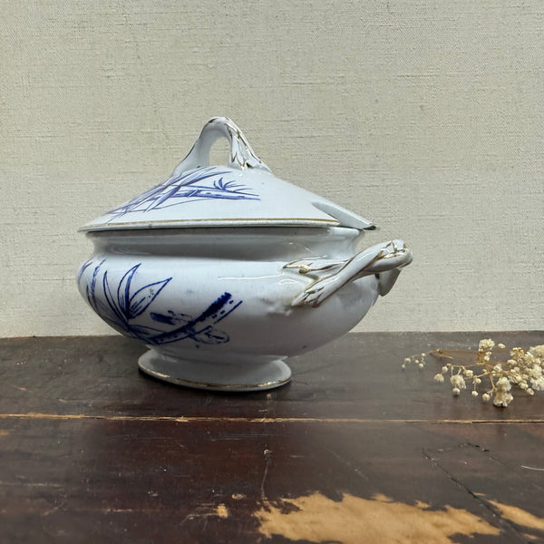 Vintage Blue Bird Transfer Tureen