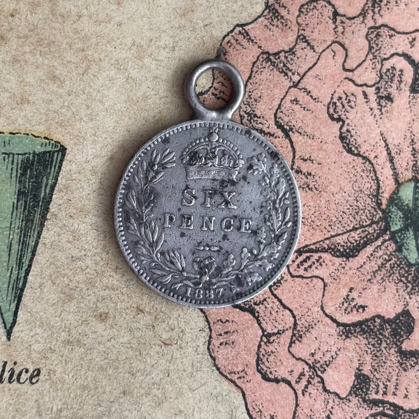 Victorian A.L Love Token