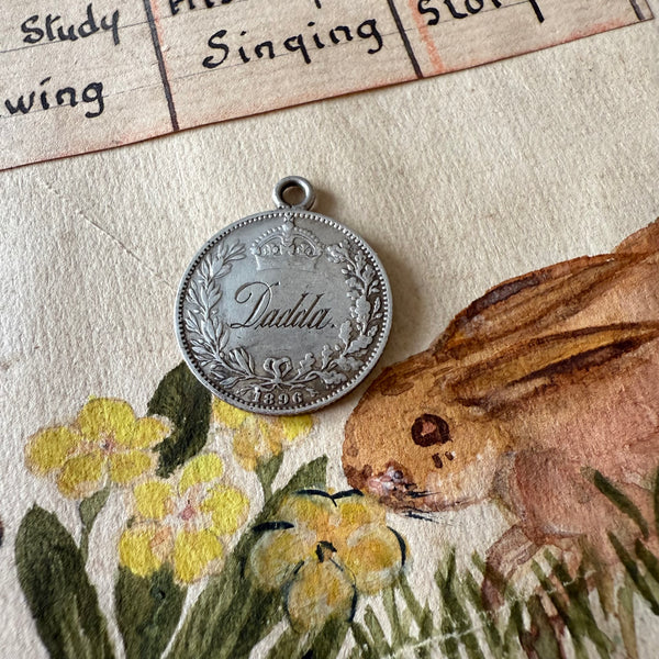 Victorian Dadda Love Token Charm