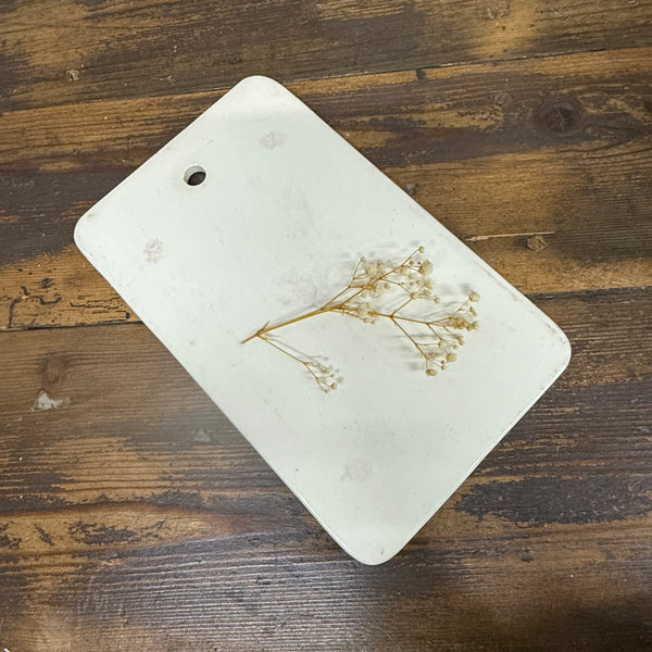 Antique Ceramic Onion Cutting Board