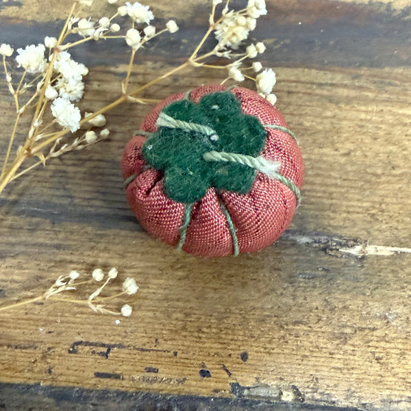 Antique Pumpkin Pin Cushion