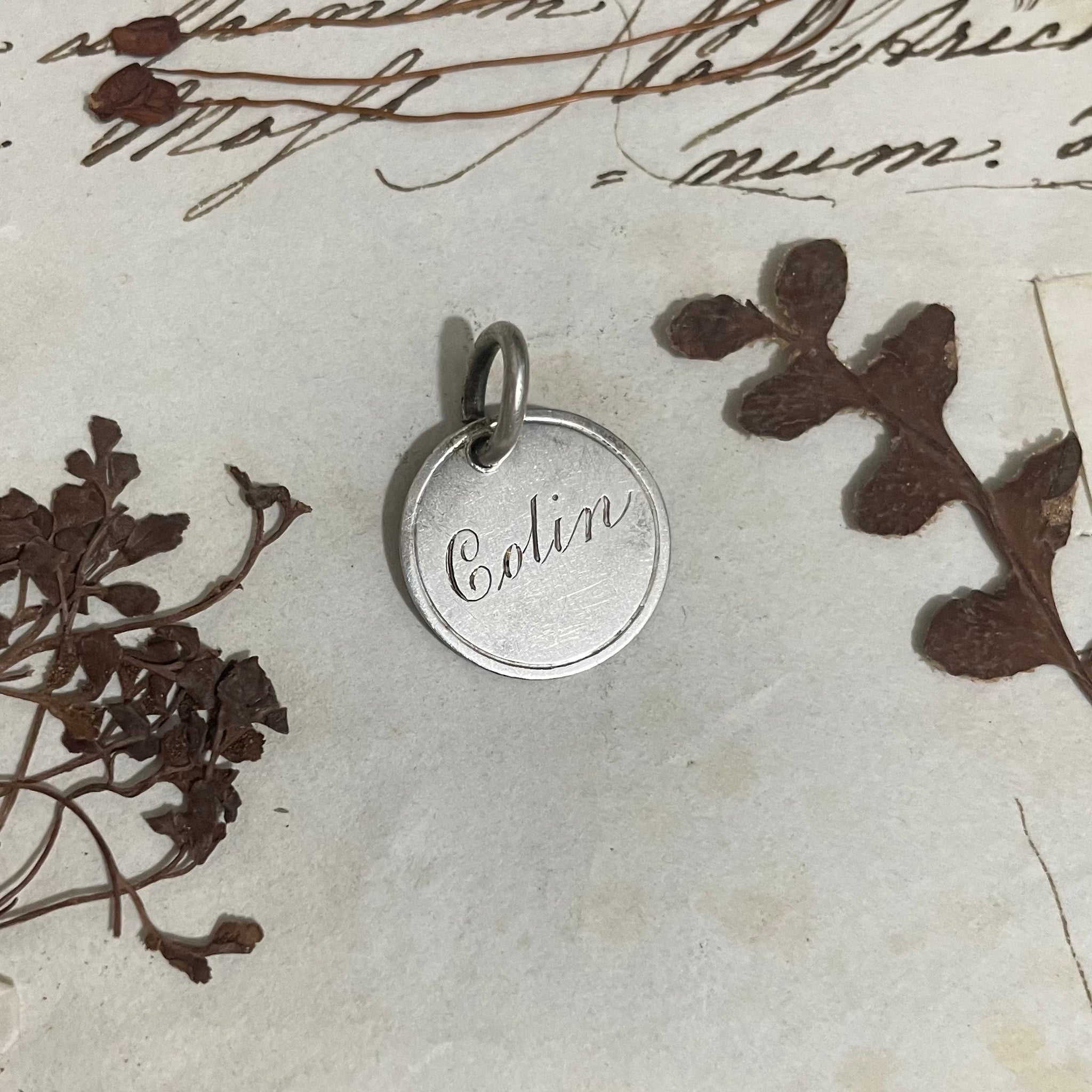 Victorian Colin Love Token Charm