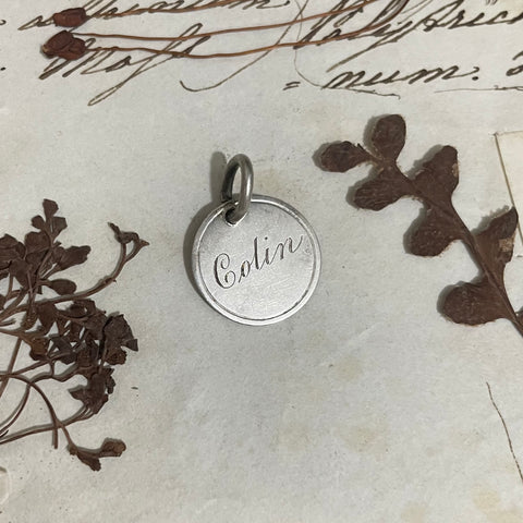 Victorian Colin Love Token Charm