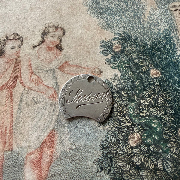 Victorian Susan Love Token Charm